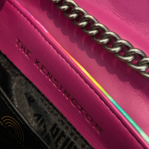 Kurt Geiger. The Kensington flap over bag. Rainbow. Leather. Quilted. Nwot - Picture 10 of 12